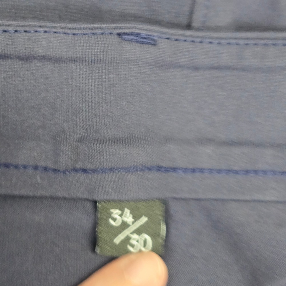 Public Rec Workday Pant Mens 34x30 Navy Blue Stretch Tech Tapered Minimalist - Picture 4 of 11